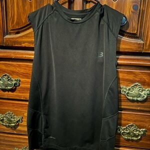 Layer 8 Performance Qwick-Dry Top in Black